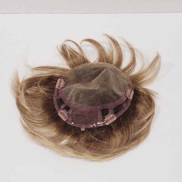 Ellen Wille Top Power Lace Top Synthetic Hair Topper Lace Front Caramel Rooted - Picture 13 of 16